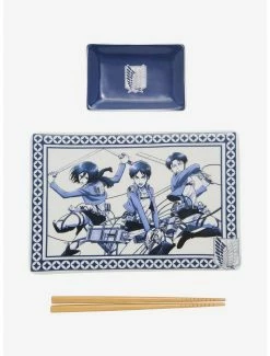 Wholesale ✨ Attack On Titan Sushi Set With Chopsticks 🌟