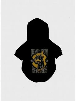 Cheap 😉 Death Row x Fresh Pawz Golden Doberman 🐶 Dog Hoodie 🛒