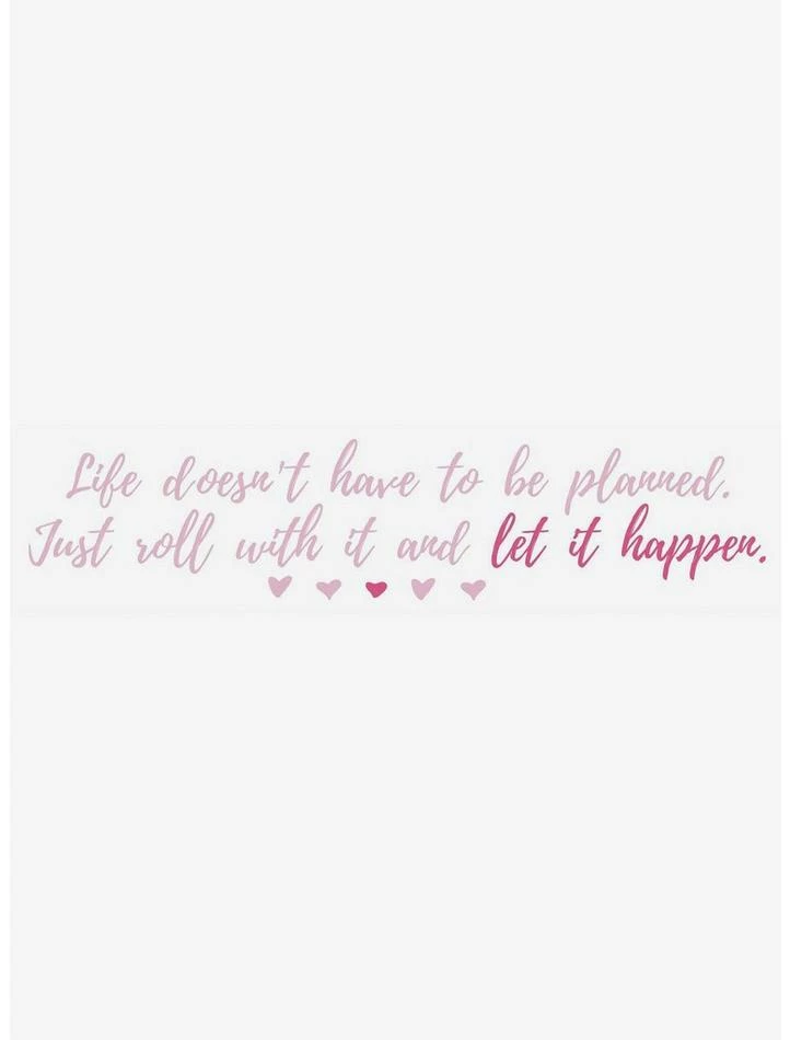 Coupon 🔔 Always And Forever, Lara Jean Quote Peel And Stick Wall Decals 🎁 2 Coupon 🔔 Always And Forever, Lara Jean Quote Peel And Stick Wall Decals 🎁 - Image 2