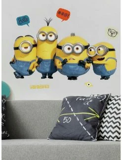 Promo 🧨 Minions: The Rise of Gru Giant Peel and Stick Wall Decals 🤩