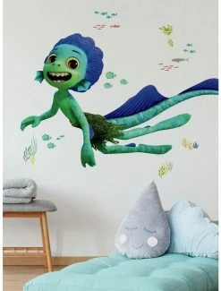 New 🛒 Disney Pixar Luca Sea Monster Peel And Stick Giant Wall Decals 😀
