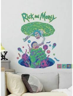 Wholesale 🛒 Rick And Morty Portal Peel And Stick Giant Wall Decals 🥰