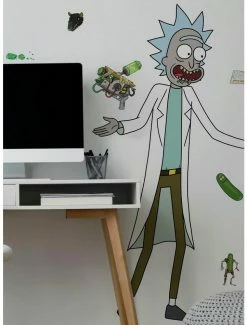 Top 10 ⌛ Rick And Morty Rick Peel And Stick Giant Wall Decals 🧨