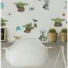 Buy ❤️ Star Wars The Mandalorian The Child Illustrated Peel And Stick Wall Decals 🎉