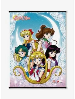 Deals 🎉 Sailor Moon Group Wall Scroll 🎁