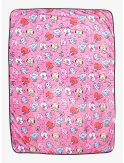 Budget ⭐ BT21 Jelly 🍬 Candy Throw Blanket 🧨