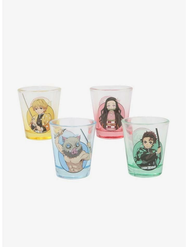 New π Demon Slayer: Kimetsu No Yaiba Mini Glass Set β€οΈ 1 New π Demon Slayer: Kimetsu No Yaiba Mini Glass Set β€οΈ