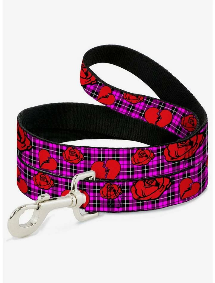 Cheap ๐ฅฐ Broken Hearts & Roses ๐ฆฎ Dog Leash Fuchsia Plaid ๐ฅ 1 Cheap ๐ฅฐ Broken Hearts & Roses ๐ฆฎ Dog Leash Fuchsia Plaid ๐ฅ