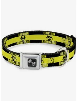 Budget 🔥 Caution Biohazard Seatbelt 🐶 Dog Collar 👍