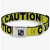 Deals ⌛ Caution Tape Seatbelt 🐕 Dog Collar 🔥