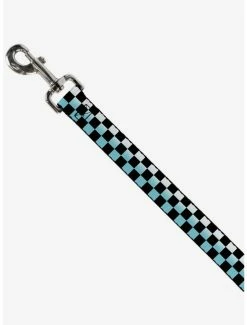 Promo ⭐ Checker Print 🦮 Dog Leash Ombre Turquoise ❤️ -Furniture Outlet Store 16155622 av1
