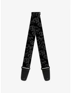 Hot Sale ⌛ Stacked Skulls Guitar Strap 🔥
