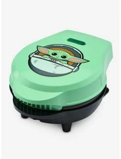 Best Pirce 💯 Star Wars The Mandalorian The Child Mini Waffle Maker 😀