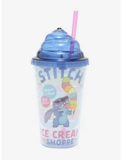 Best reviews of ๐ฅ Disney Lilo & Stitch Figural Ice Cream Acrylic Travel Cup โญ