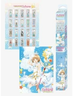 Cheap 😀 CardCaptor Sakura Clear Card Chibi Boxed Poster Set 🎉