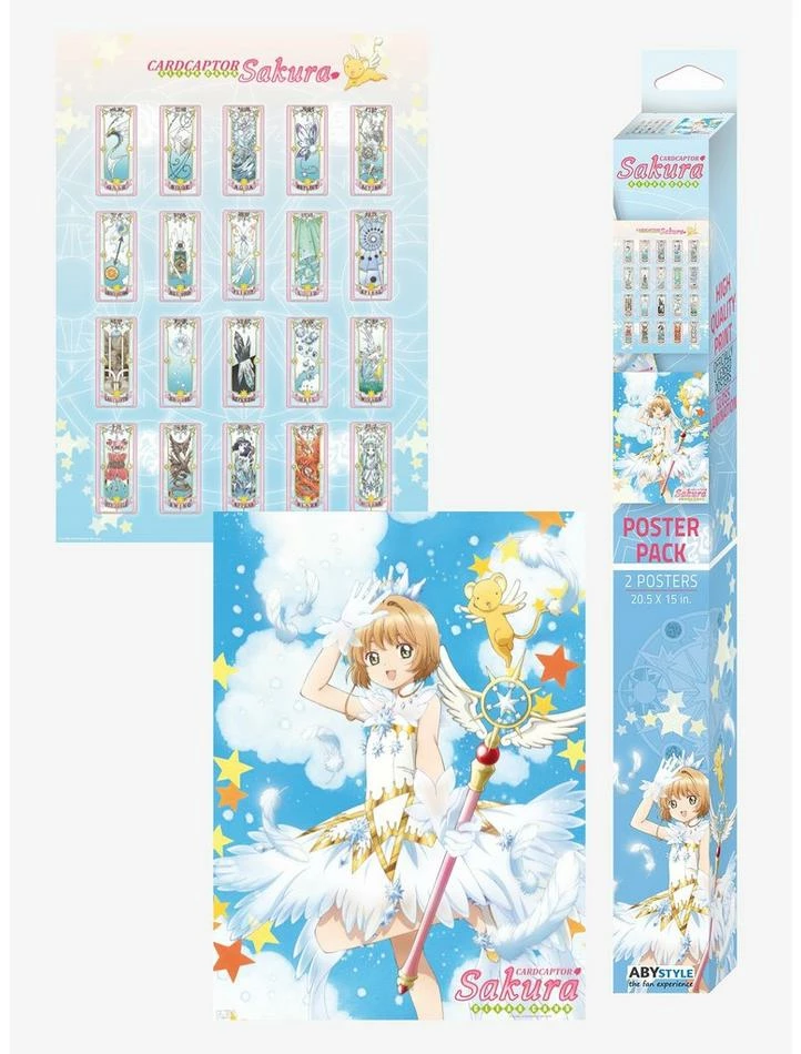 Cheap ๐ CardCaptor Sakura Clear Card Chibi Boxed Poster Set ๐ 1 Cheap ๐ CardCaptor Sakura Clear Card Chibi Boxed Poster Set ๐