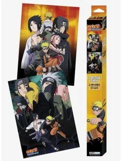 Best deal 🔥 Naruto Shippuden Shinobi Boxed Poster Set 🎉