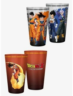 Hot Sale 😀 DBZ Kakarot Glass Twin Pack 🌟