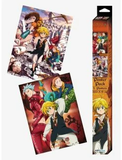 Wholesale 🌟 The Seven Deadly Sins Poster Set 🎉