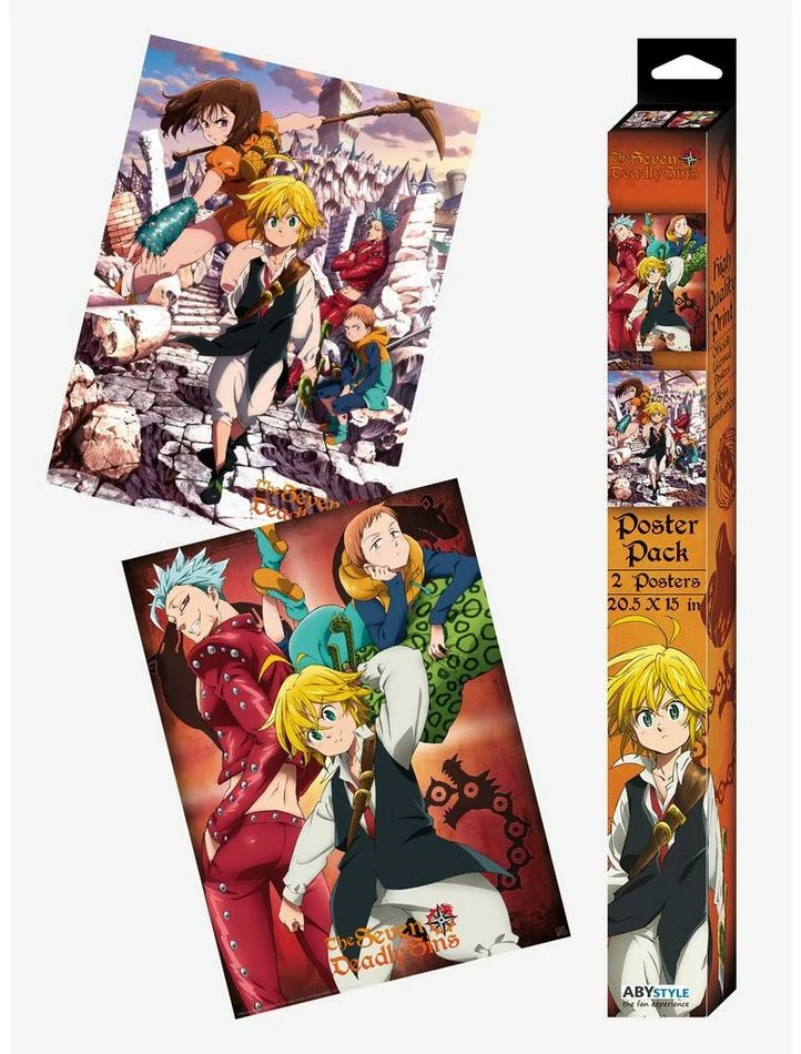 Wholesale ๐ The Seven Deadly Sins Poster Set ๐ 1 Wholesale ๐ The Seven Deadly Sins Poster Set ๐