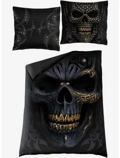 Wholesale 🎁 Black Gold Single Duvet Reversible Bedding Set 👍