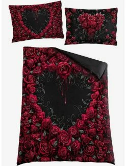 Hot Sale 👍 Bleeding Heart Single Duvet Bedding Set 🎁