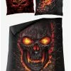 Cheapest ⭐ Skull Blast Double Duvet Reversible Bedding Set ❤️