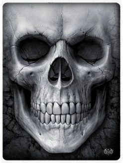 Best Pirce 🎉 Solemn Skull Fleece Blanket 👍
