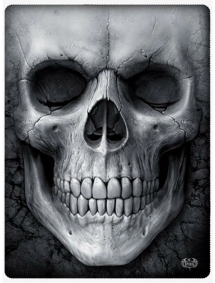 Best Pirce ๐ Solemn Skull Fleece Blanket ๐ 1 Best Pirce ๐ Solemn Skull Fleece Blanket ๐