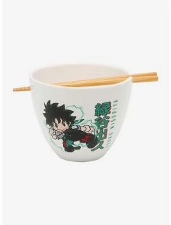 Wholesale ✔️ My Hero Academia Chibi Deku & Bakugo Ramen Bowl With Chopsticks ❤️
