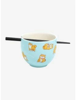 Cheapest 🔥 Shiba Inu Ramen Bowl With Chopsticks 🎉