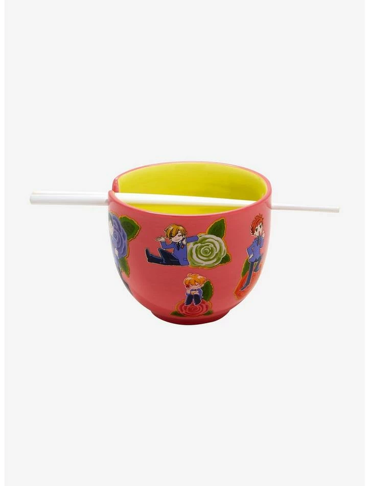 Promo 🛒 Ouran High School Host Club Chibi Ramen Bowl With Chopsticks ✔️ 2 Promo 🛒 Ouran High School Host Club Chibi Ramen Bowl With Chopsticks ✔️ - Image 2