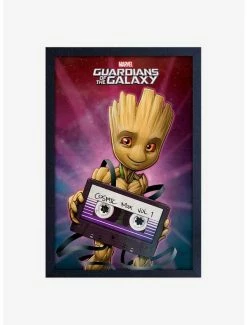 Best reviews of 😀 Marvel Guardians Of The Galaxy Baby Groot Framed Wood Wall Art 😍