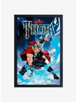 Brand new 😍 Marvel Thor Framed Wood Wall Art 😀
