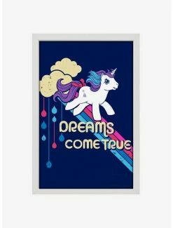 Outlet 💯 My Little Pony Classic Dreams Framed Wood Wall Art ⌛