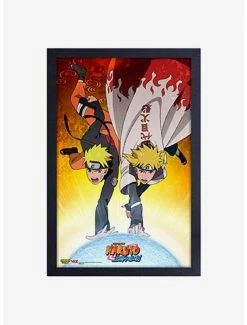 Hot Sale ✨ Naruto Duo Ball Framed Wood Wall Art 😀