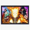 Brand new ⭐ Naruto Fire Power Framed Wood Wall Art 🥰