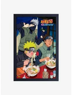 Wholesale ❤️ Naruto Ramen Time Framed Wood Wall Art 🎁