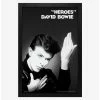 New 🔥 David Bowie Heroes Framed Wood Wall Art 🛒
