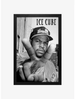 Best reviews of 🎁 Ice Cube Peace Fingers Framed Wood Wall Art 👍