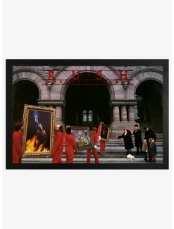 Hot Sale 🤩 Rush Moving Pictures Framed Wood Wall Art ⌛