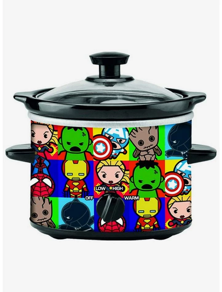 Promo 😉 Marvel Avengers Kawaii 2 Quart Slow Cooker ❤️ 1 Promo 😉 Marvel Avengers Kawaii 2 Quart Slow Cooker ❤️