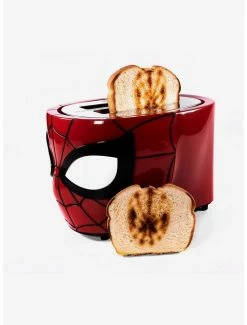 Flash Sale 😀 Marvel Spider-Man Halo Toaster 😉