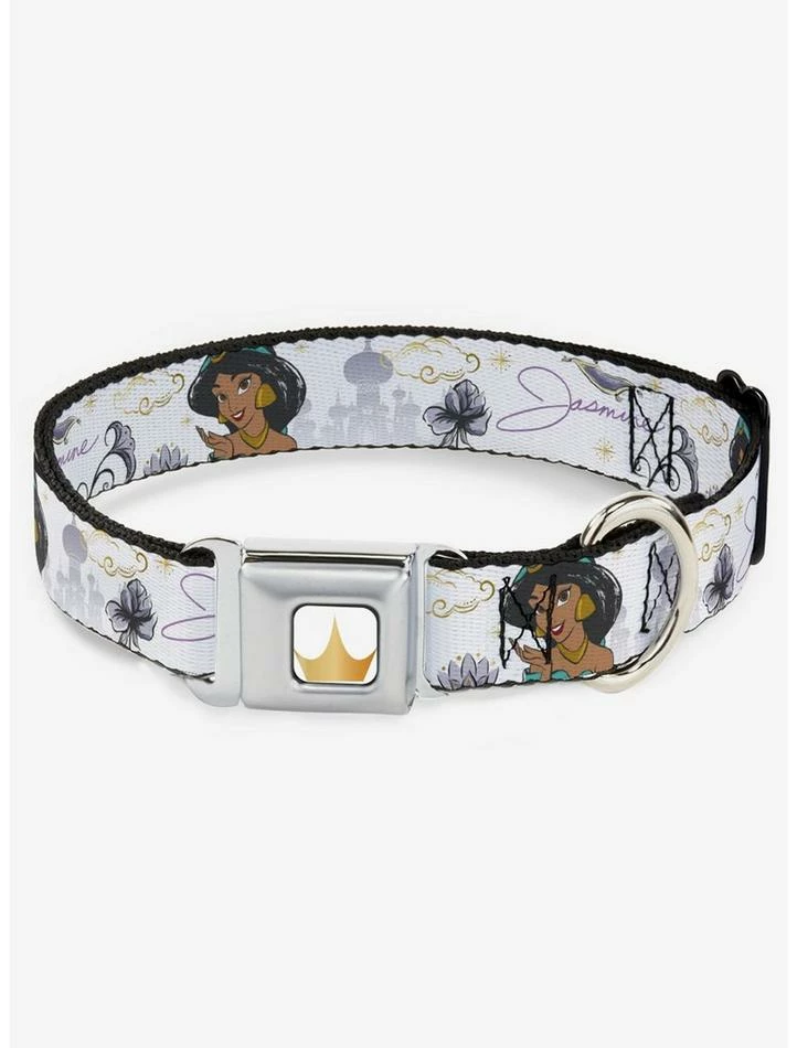 Flash Sale ๐งจ Disney Aladdin Jasmine Palace Flowers Seatbelt ๐ถ Dog Collar โญ 1 Flash Sale ๐งจ Disney Aladdin Jasmine Palace Flowers Seatbelt ๐ถ Dog Collar โญ
