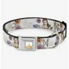 Coupon 💯 Disney Beauty And The Beast Belle Flowers Seatbelt 🦮 Dog Collar 🔥