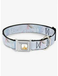 Wholesale 😀 Disney Frozen Elsa Snowflake Seatbelt 🐕 Dog Collar ✔️