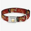 Deals 🧨 Disney Mulan Gazebo Flowers Seatbelt 🦮 Dog Collar 🔥