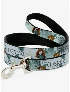 Deals 👍 Disney Pixar Brave Merida Castle And Three Bear Brothers 🐶 Dog Leash 😍