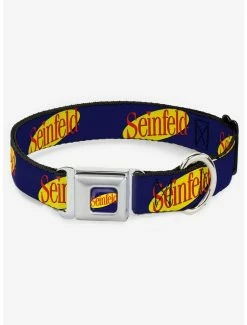 Best Sale ✔️ Seinfeld Spotlight Logo Seatbelt 🐶 Dog Collar ✔️