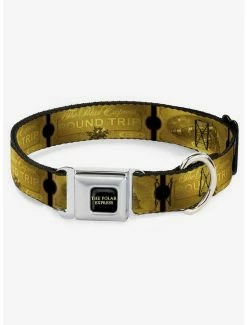 Discount 🛒 The Polar Express Round Trip Ticket Seatbelt 🐕 Dog Collar 🤩